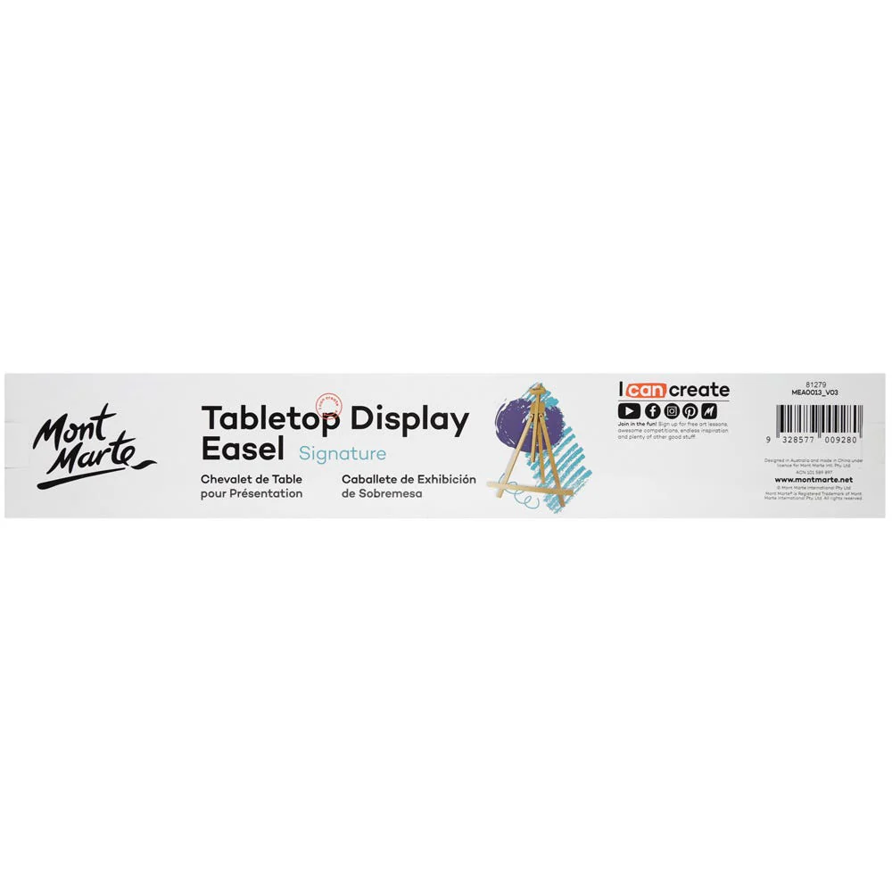 Tabletop Display Easel Signature - Image 3
