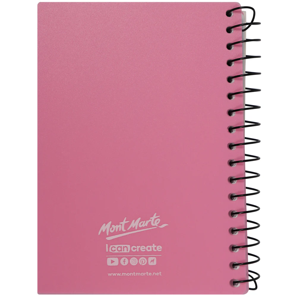 Visual Art Diary Signature A6 120 Pages 110gsm - Pink - Image 2