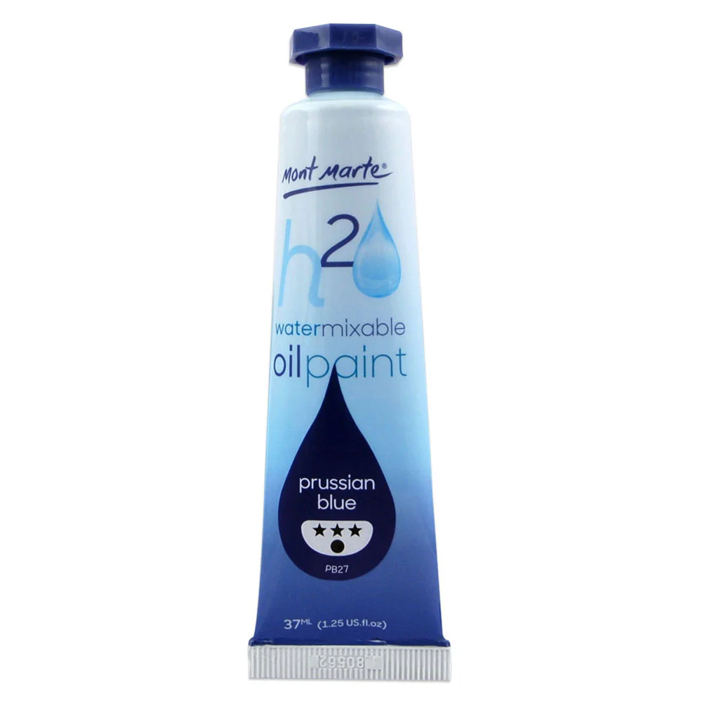 Water Mixable Oil Paint 37ml - Prussian Blue