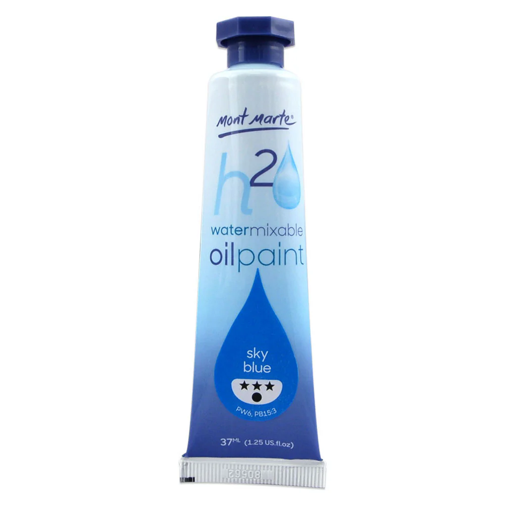 Water Mixable Oil Paint 37ml - Sky Blue