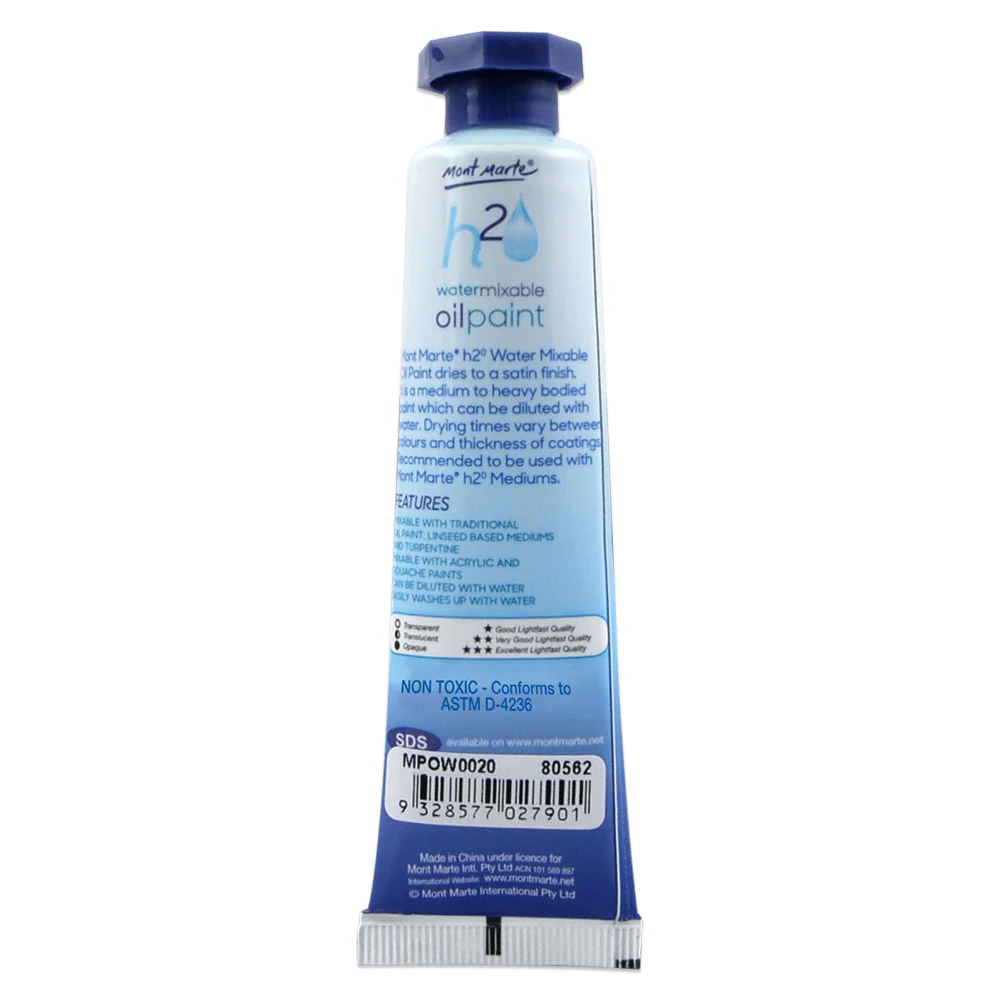 Water Mixable Oil Paint 37ml - Ultramarine Violet - Image 2