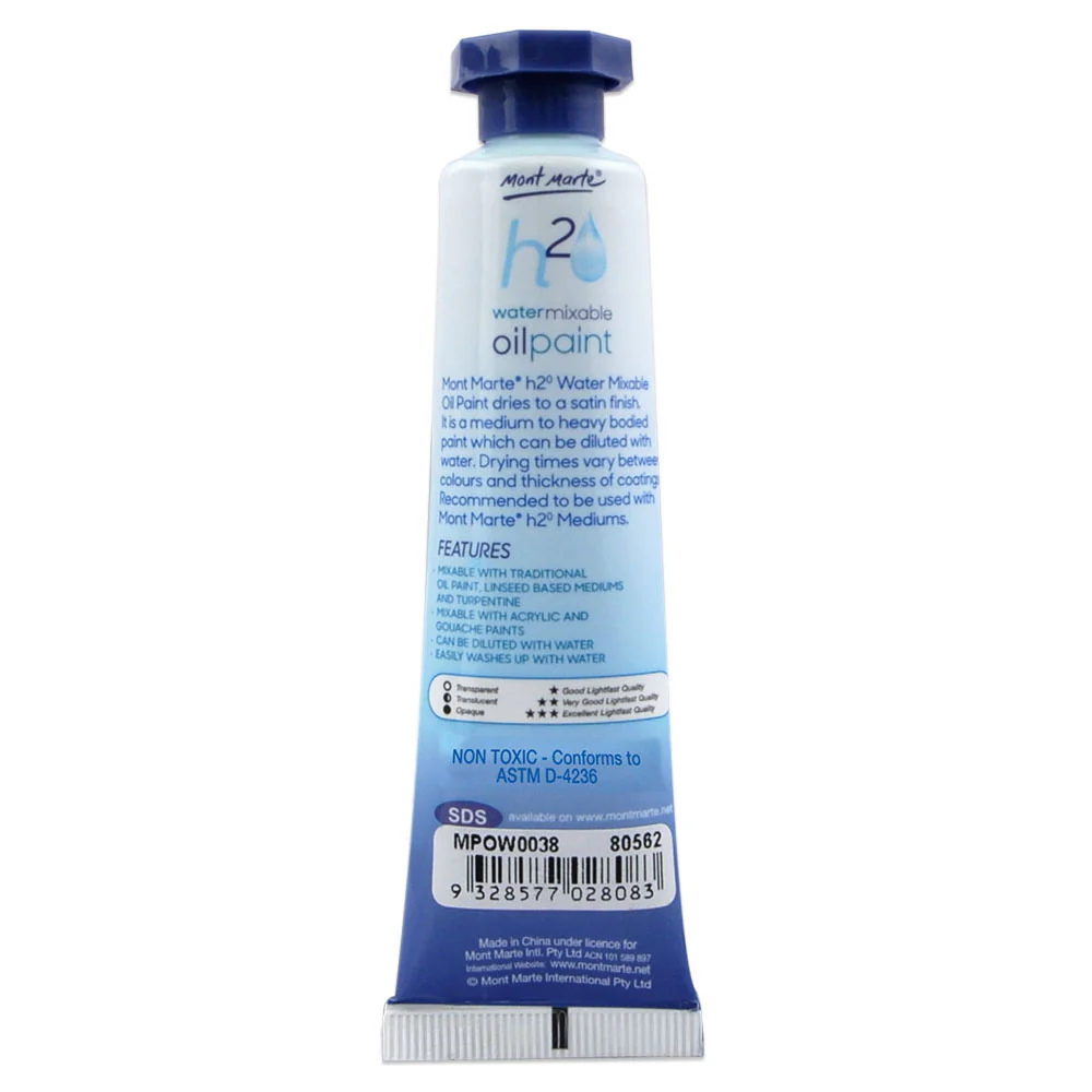 Water Mixable Oil Paint 37ml - Van Dyke Brown - Image 2