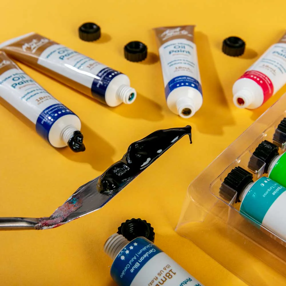 Water Mixable Oil Paint Set Premium 36pc x 18ml - Image 5