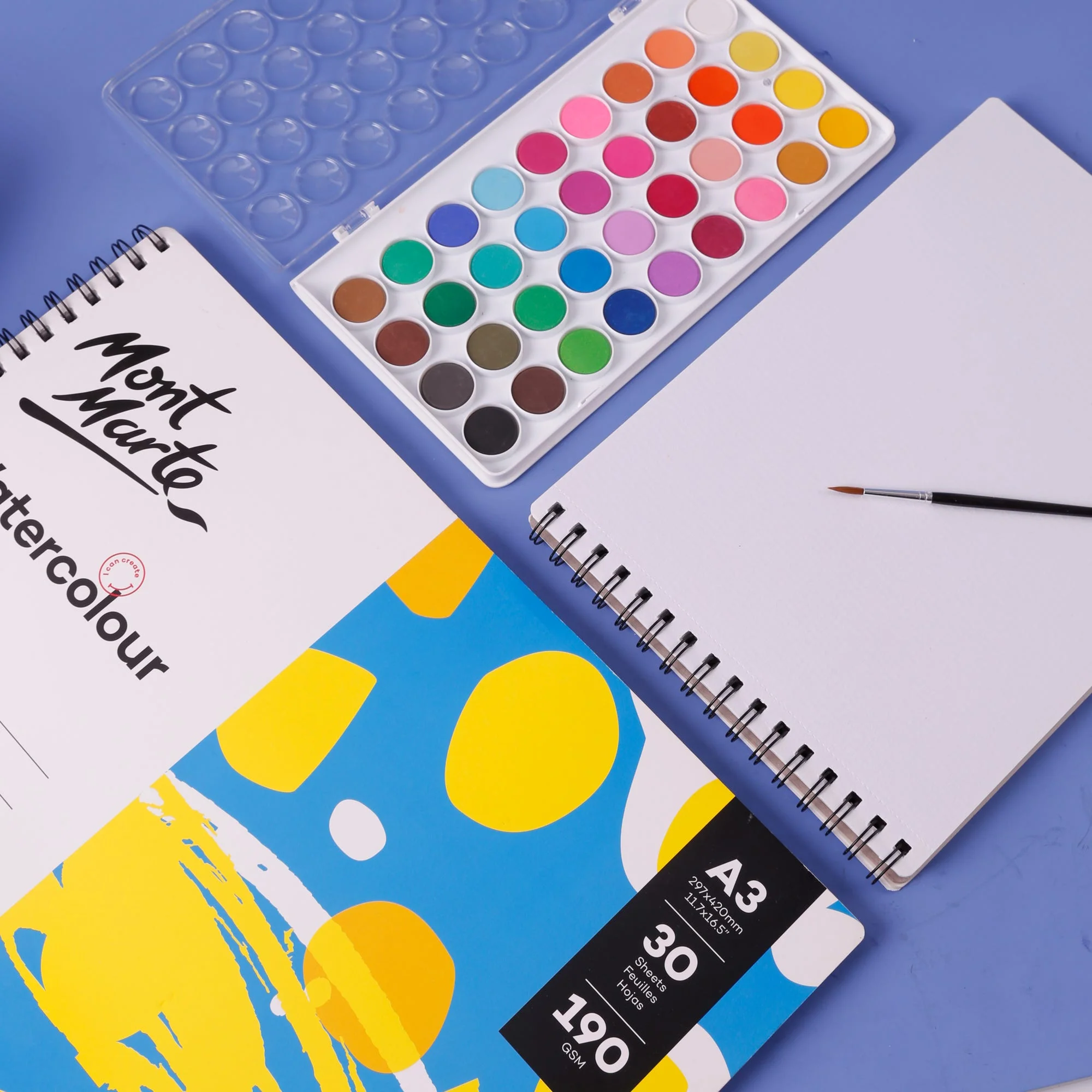 Watercolour Book Discovery A5 (5.8 x 8.3in) 30 Sheets 190gsm - Image 4