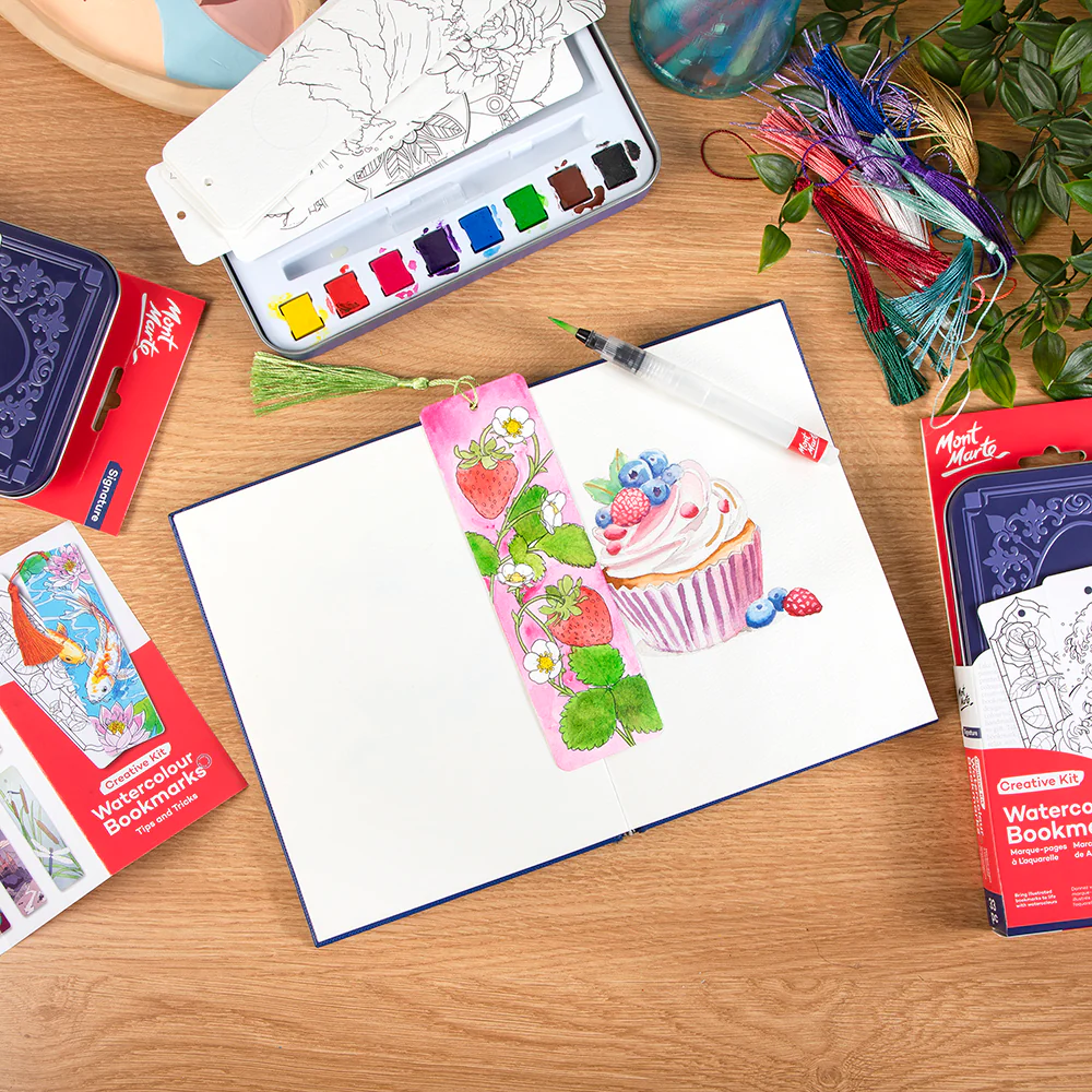 Watercolour Bookmark Set Signature 33pc - Image 10