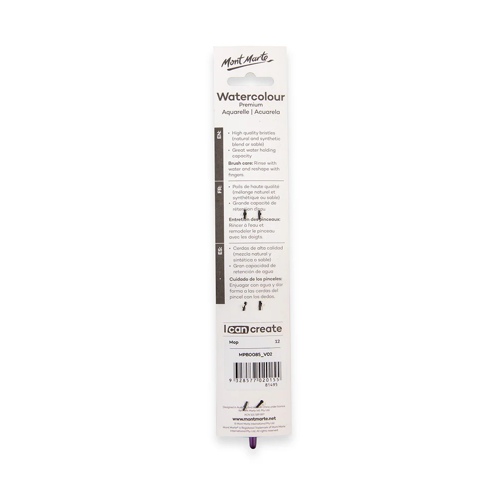 Watercolour Brush Mop Premium 12 - Image 4
