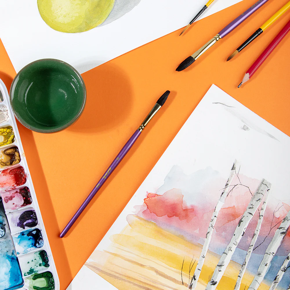 Watercolour Brush Mop Premium 12 - Image 7