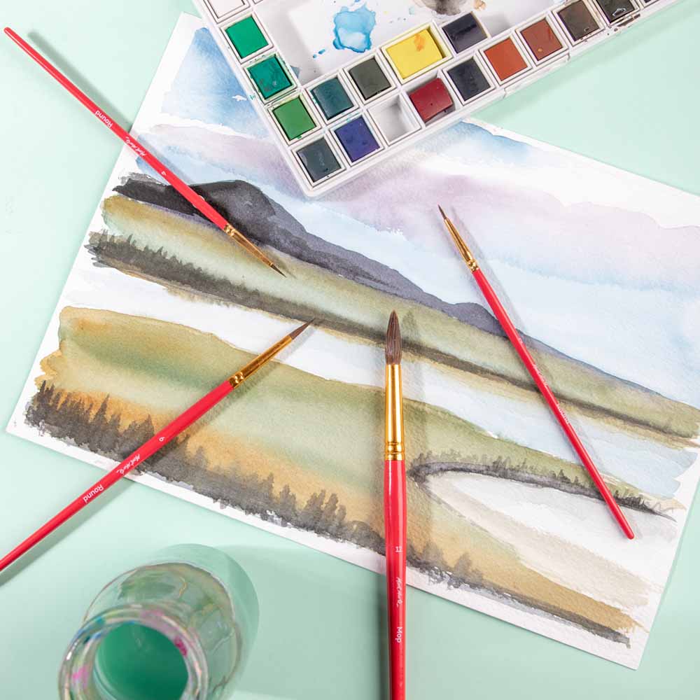 Watercolour Brushes Signature 4pc - Image 7