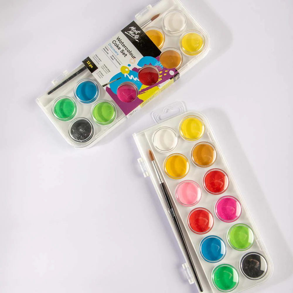 Watercolour Cake Set Discovery 13pc - Image 3