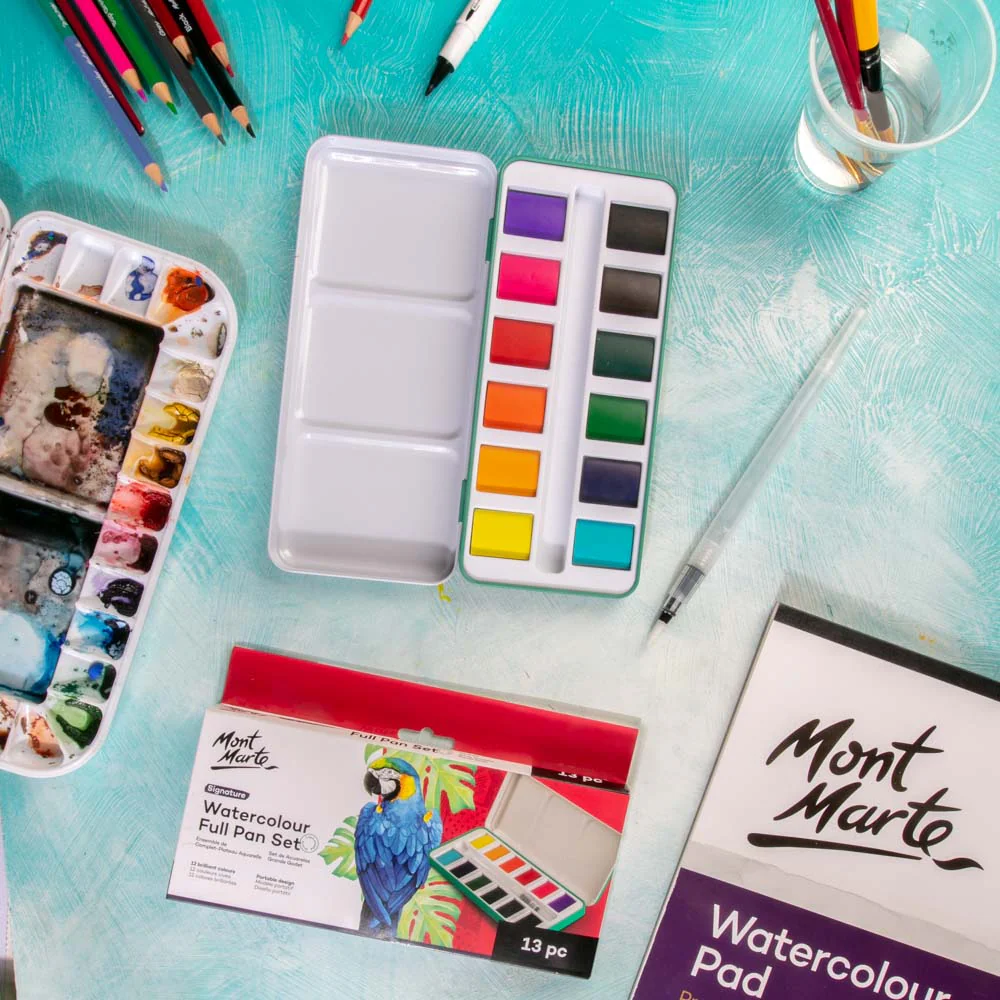 Watercolour Full Pan Set Signature 13pc - Image 9