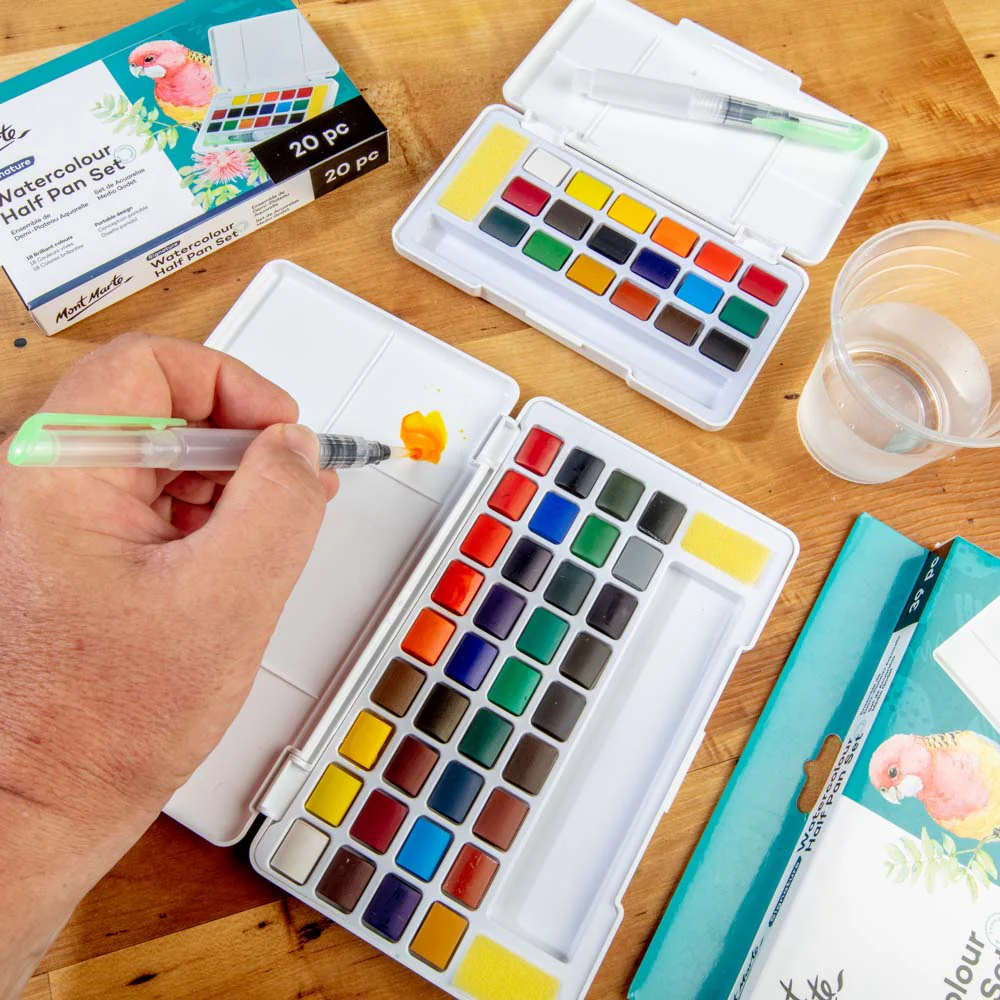 Watercolour Half Pan Set Signature 39pc - Image 6