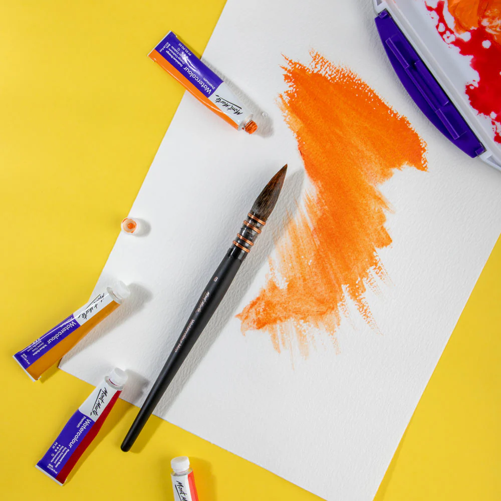 Watercolour Mop Brush Artiste 8 - Image 7