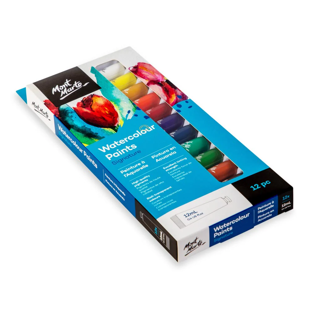 Watercolour Paints Signature 12pc x 12ml - Image 4