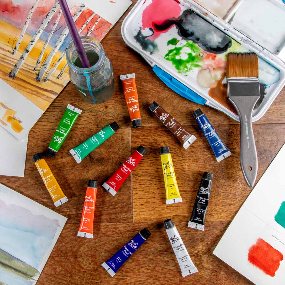 Watercolour Paints Signature 12pc x 12ml - Image 8