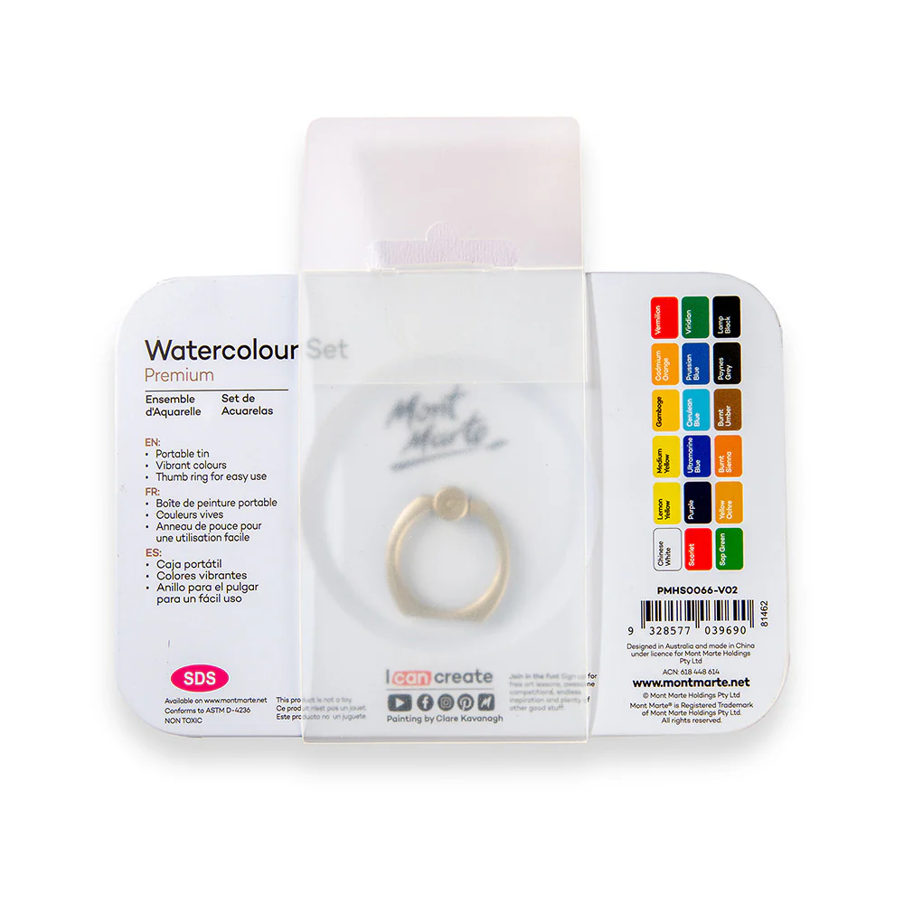 Watercolour Set Premium 21pc - Image 4