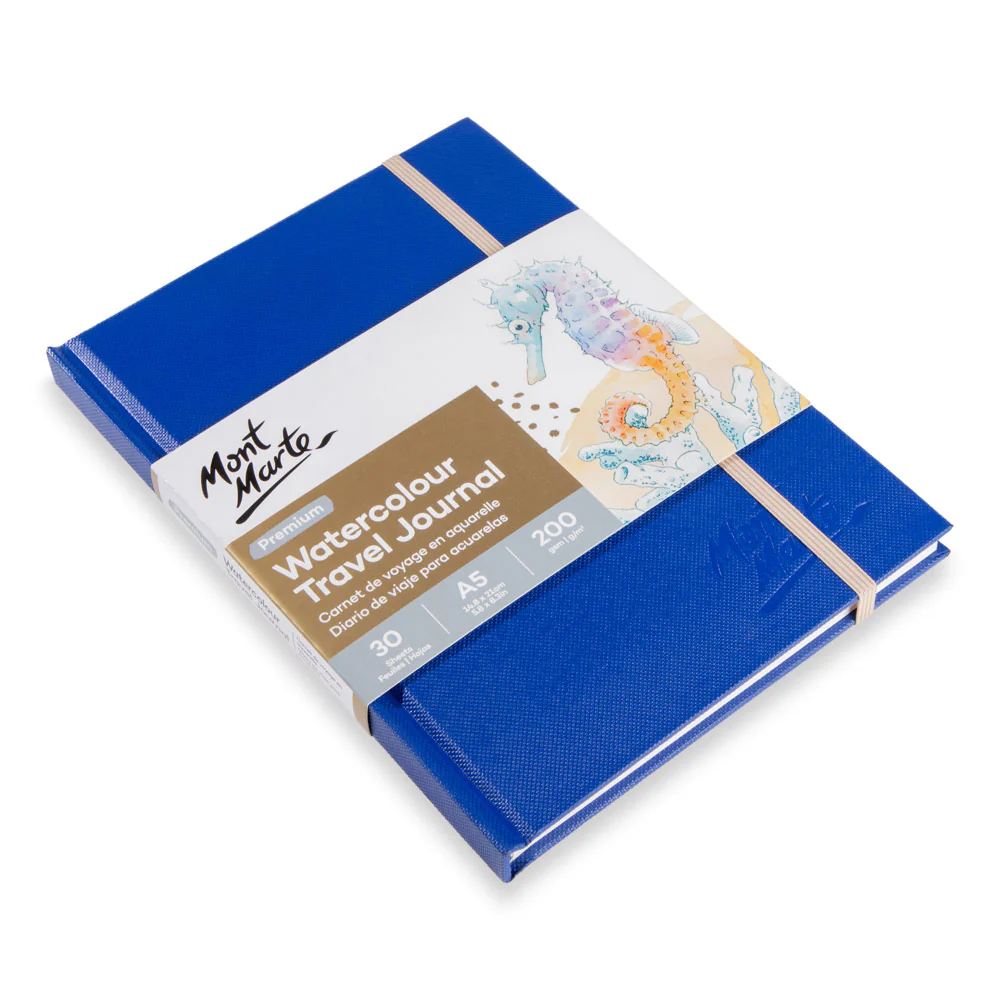 Watercolour Travel Journal Premium A5 30 Sheets A5 200gsm - Image 3